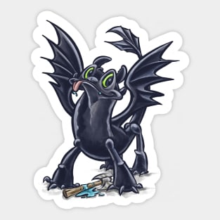 Toothless Sticker